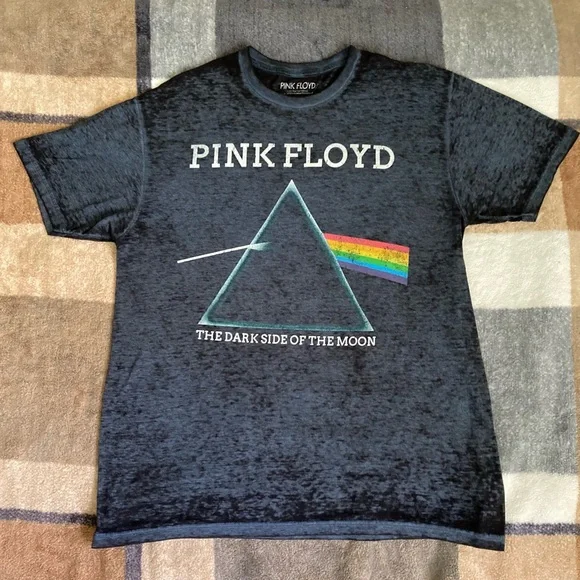 Pink Floyd Dark Side Graphic Tee - Black - Picture 10 of 10